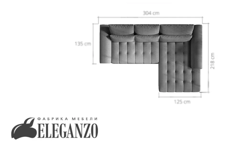 Адаптивный сайт мебельной фабрики мягкой мебели «Eleganzo»